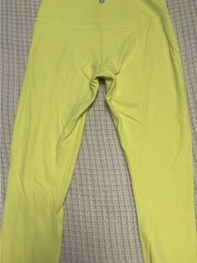 lululemon athletica Yellow Leggings